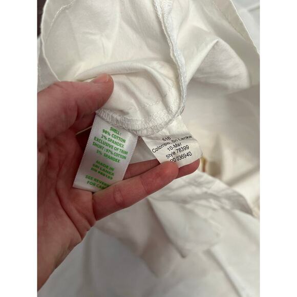 Lilly Pulitzer Yellow Pink Tropical Floral Mini Skirt Skort Sz 4 GS - Picture 7 of 7